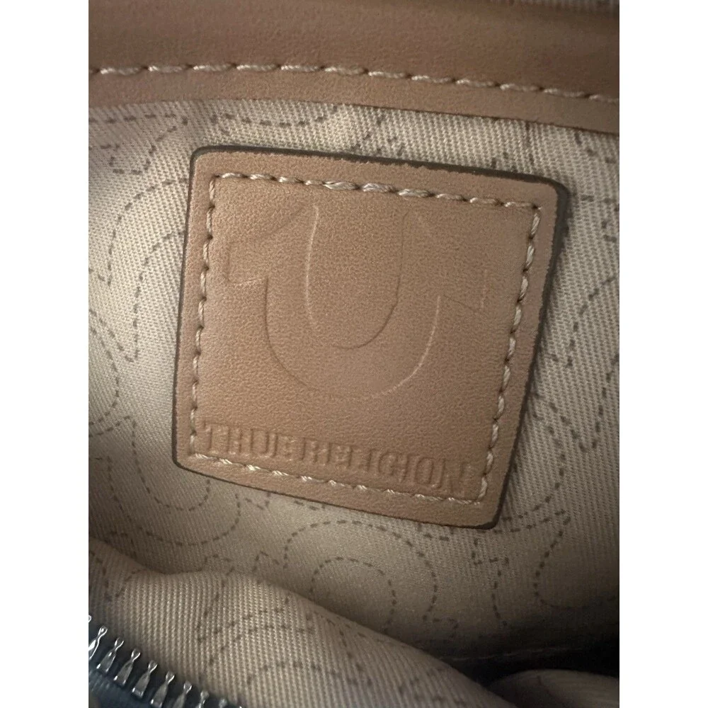 TRUE RELIGION BLUE DENIM CROSSBODY X-BODY BAG +  UNISEX  AUTHENTIC